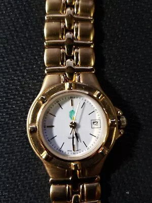 Melaleuca Ladies Gold Toned Link Band  Watch With Date Indicator • $17.95