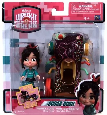 NEW WRECK-IT RALPH SUGAR RUSH RACER & KART - Vanellope Von Schweetz • $185.57