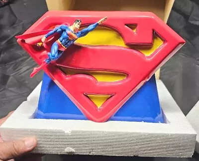 Superman  S  Logo Ltd. Edition 8  Cookie Jar #1515/2400 Vandor DC Comics • $120