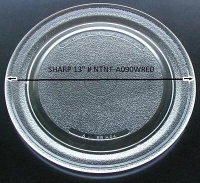 13  Sharp Microwave Glass Turntable NTNT-A090WRE0 Track 9 3/4 Clean  • $69.99