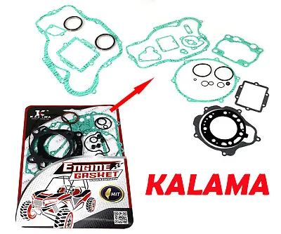 Complete Full Engine Gasket Set Kawasaki KX250 1992-2004 Top & Bottom End Kit • $27.99