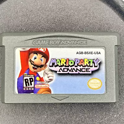 Mario Party Advance - Nintendo Gameboy Advance GBA - USA - TESTED Game Only • £10.99