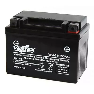 Vertex Premium Battery MBK YQ 100 Nitro 2001-2003 • £27.95