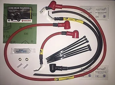 ES-24 Ducati Hi Cap Electric Upgrade Cable Kit Monster 696 / 795 / 796 / 1100 • $105.72