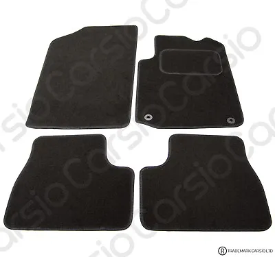 For Citroen DS3 2009 To 2018 Fully Tailored Black Car Floor Mats Carpets 2 Clips • £13.99