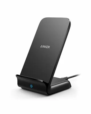 $24.77 • Buy BRAND NEW Anker Powerwave A2521011 7.5W Fast Wireless Charger Stand - Black