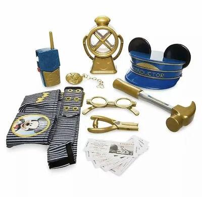 NWT Disney Junior Mickey Mouse Train Conductor Tool Belt Set • $24.99