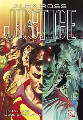 Justice Alex Ross DC Comics Jim Krueger Doug Broithwaite Paperback • $19.95