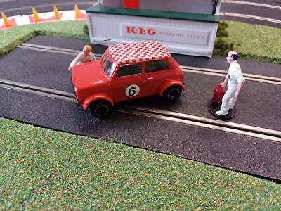 £14.95 • Buy Scalextric Mini 1275 GT, Red C122. No1. Vintage, Classic.slot Car. 