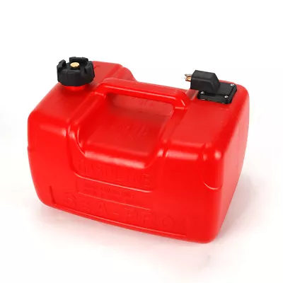 $58 • Buy Portable 3 Gallon Marine Outboard Boat Motor Gas Tank External Fuel Tank 12L US