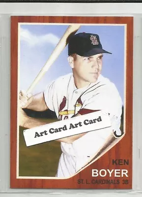 Ken Boyer St. Louis Cardinals  2022 Baseball Art Card • $5.69