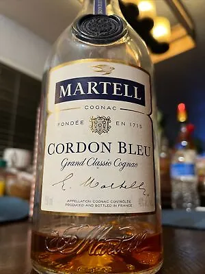 Martell Cordon Bleu Grand Classic Cognac Bottle - Empty • $3