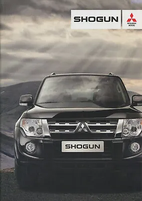 Car Brochure - Mitsubishi Shogun - December 2012 • $12.43