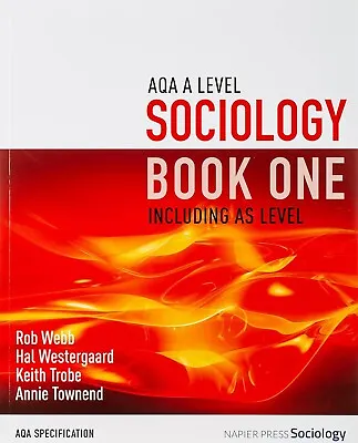 AQA A Level Sociology Book One Including AS Level: Book One. Paperback • £18.99