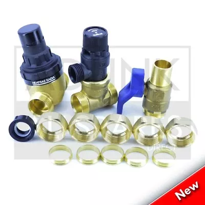 £130 • Buy Megaflo Eco 210l 250l & 300l Cylinder Coldwater Inlet Combination Valve 95605894