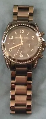 Michael Kors MK-5493 Women's Multi Function Wrist Watch With Case New Battery • $69.95