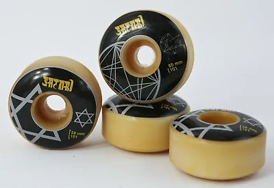 Set 4 SATORI MOVEMENT Skate SKATEBOARD WHEELS From Late 2000s 60mm 101A NOS • $32.25