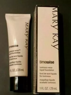 Mary Kay Timewise Luminous Wear Liquid Foundation IVORY BEIGE Or BRONZE U Choose • $22