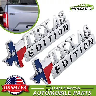 TEXAS EDITION Emblem Badge 3D Nameplate For F-150 F-250 F-350 Tailgate Universal • $13.89