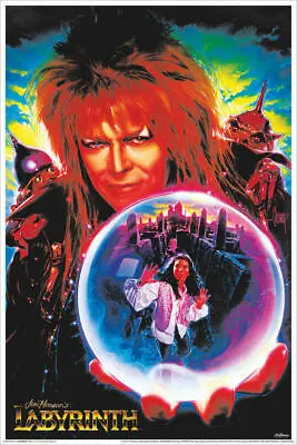 Labyrinth - Non-Flocked Blacklight Poster 24  X 36  • $13.49