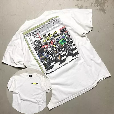 Vintage 1997 Xtreme Racing Motocross T-shirt Cotton Unisex Size S-3XL • $19.99