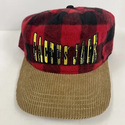 Cactus Jack ECW Plaid Snapback Hat Adult One Size Mick Foley Mankind WWE • $28.88