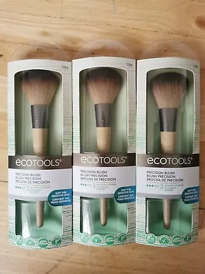 3x Eco Tools Precision Blush - Moderate Coverage - Soft For Sensitive Skin New  • £15.29