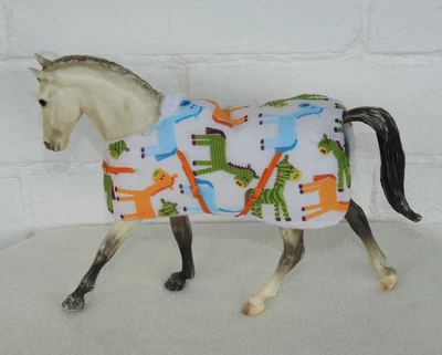 £12.50 • Buy Handmade Rug Blanket 1:12 Classic Breyer Toy Horse NOT Included Pony Print