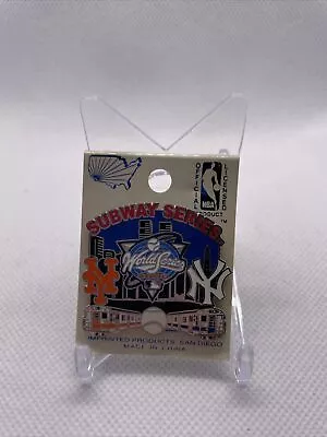 2000 WORLD SERIES METS V YANKEES SUBWAY SERIES COLLECTOR PIN  New • $9.99