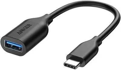 Anker USB-C To USB-A 3.1 Adapter Convert For IPad Pro Samsung LG Nexus And More • £4.47