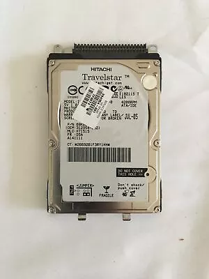 Hitachi Travelstar 80G 4200 RPM SATA3 2.5  IDE Hard Drive Replace HP 394354-001 • $29.99