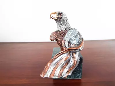 Vintage Bronze Gorham Bald Eagle Sculpture Liberty K Cantrell 1993 Ltd Ed #843 • $240