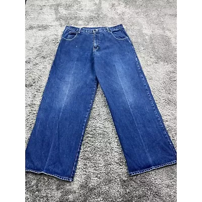 Vintage Sears Jeans Mens 38x32 Loose Baggy Fit Hip Hop Skater 90s Denim Made USA • $43