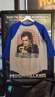 $125 • Buy Vintage 1984 Adam Ant Strip Tour T-Shirt Sz Large Pop Punk Rock Band 80s Ringer