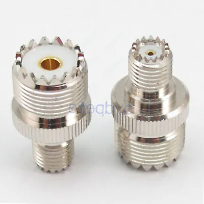 SO239 To Mini UHF Female Jack RF Straight Connector And Coaxial Adapter 50ohm • $2.80