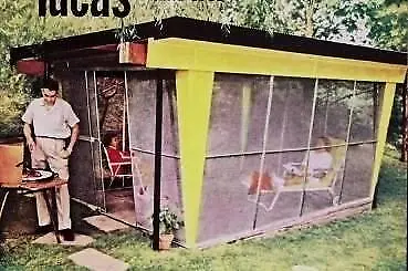 Screen House Modern Eames Era 1961 How-To Build PLANS • $6.99