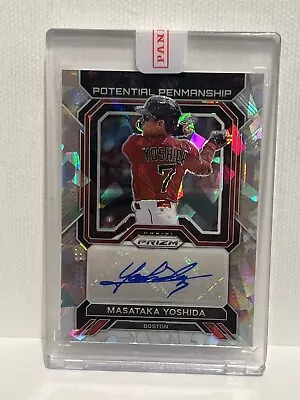 2023 Panini Prizm Baseball Masataka Yoshida Silver Potential Penmanship Auto • $0.99