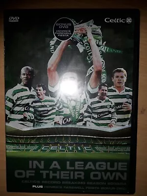 In A League Of Their Own Celtics Record Breaking Season 2003/04 Dvd  & Henrik's • £3.29