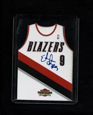 Elliot Williams 2010-11 Threads HOME JERSEY Auto Rookie RC #/99 ON-CARD Blazers • $30