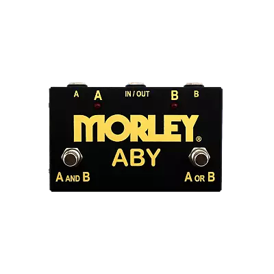 Morley ABY-G Gold Series A/B/Y Switch FREE SHIPPING • $99