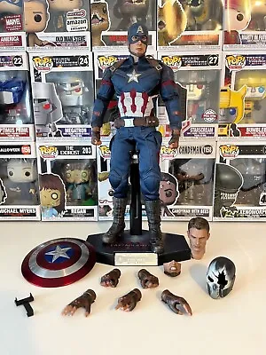 Hot Toys Marvel Captain America Civil War 12 In Action Figure - HT902657 • $245
