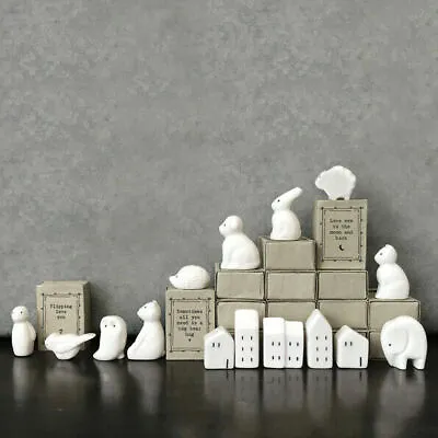 £5.95 • Buy East Of India Mini Matchbox Porcelain Figure Decoration Keepsake Gift Ornament