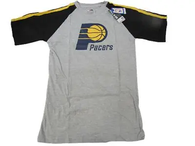 NEW Indiana Pacers Mens Sizes M-L-XL-2XL Big & Tall Majestic Raglan Shirt • $10.19