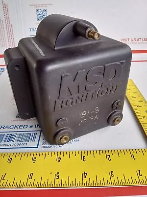 Msd Ignition  Pro Mag Ignition Coil HOT ROD RACER TESTED GOOD MAGNETO TRACK ROAD • $299