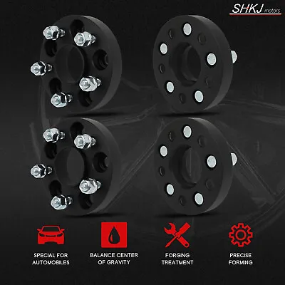 (4) 1  Wheel Spacers 5x108 For Ford Escape Focus Thunderbird Bronco Sport X-Type • $65.60