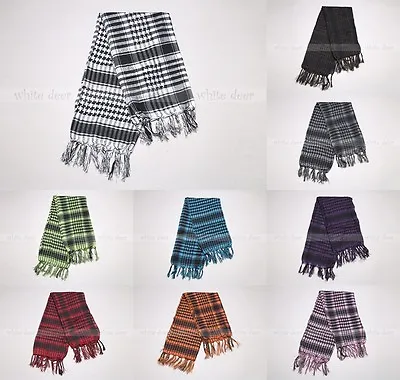 Light Weight Shemagh Military Tactical Desert Keffiyeh Pattern Square Scarf • $6.95