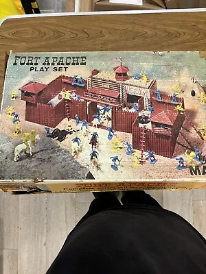 Marx Fort Apache Play Sets Vintage • $16.60