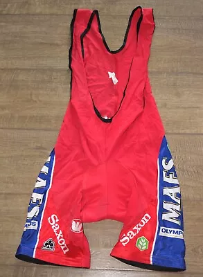 Landbouwkrediet Maes Cycling Team Bib Shorts Vermarc Sport Size XL 5 52 • $42.61