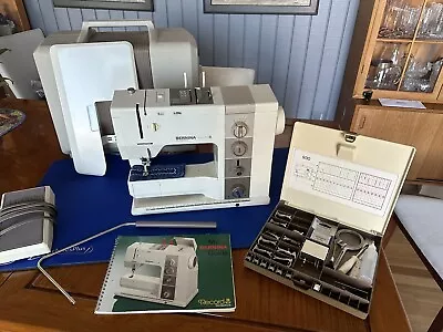 Bernina 930 Sewing Machine  Needle Up - Serviced & Complete  Beautiful - Extras • $1275