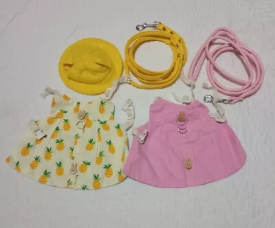 Rabbit Harness Lot Of 2 With 2 Leashes • $7.59